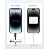  Cáp Sạc Nhanh C to Lightning ANKER 322 A81B5 30W (480Mbps, MFi Certified, Nylon Braided Cable) 