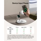 Đế Sạc Không Dây Từ Tính 3-in-1 Qi2 ANKER MagGo B25M3 15W (ActiveShield™, MultiProtect™, Kèm củ sạc và cáp sạc C to C) 