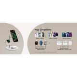  Đế Sạc Không Dây Từ Tính 3-in-1 Qi2 ANKER MagGo B25M3 15W (ActiveShield™, MultiProtect™, Kèm củ sạc và cáp sạc C to C) 