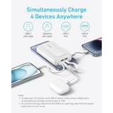  Pin Dự Phòng Kèm Cáp Type-C + Lightning ANKER Zolo A1680 10000mAh 30W (USB + Type-C Port, Digital Display) 