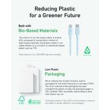  Cáp Sạc Nhanh C to Lightning ANKER 541 TPE Bio-Based A80A2 30W (1.8m, 480Mbps) 