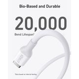  Cáp Sạc Nhanh C to Lightning ANKER 542 TPE Bio-Based A80B1 30W (480Mbps, MFi Certified) 