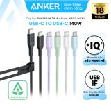  Cáp Sạc Nhanh C to C ANKER TPE Bio-Based 544 A80F1 140W (0.9m, 480Mbps) 