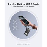  Pin Dự Phòng Từ Tính Kiêm Sạc Không Dây Cho Apple Watch 1C ANKER Nano A1657 10000mAh 35W (With Type-C Built-in Cable, Smart Digital Display, MultiProtect ActiveShield, Wireless PowerIQ) 