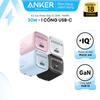  Củ Sạc Nhanh 1C ANKER Zolo A2698 30W (Ice-Cooled Chip, Al Temperature Control, Aerospace Grade GaN, Ultra-low Temperature, Anker's MultiProtect Superior Safety system) 