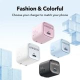  Củ Sạc Nhanh 1C ANKER Zolo A2698 30W (Ice-Cooled Chip, Al Temperature Control, Aerospace Grade GaN, Ultra-low Temperature, Anker's MultiProtect Superior Safety system) 
