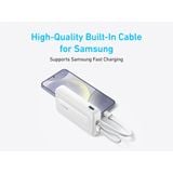  Pin Dự Phòng Kèm Cáp Type-C + Lightning ANKER Zolo A1680 10000mAh 30W (USB + Type-C Port, Digital Display) 