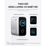  Củ Sạc Nhanh 3C+1A ANKER Zolo B2697 140W (ActiveShield™ 2.0, Smart LED Display, GaN Charger, Kèm Cáp Zolo C to C 240W) 