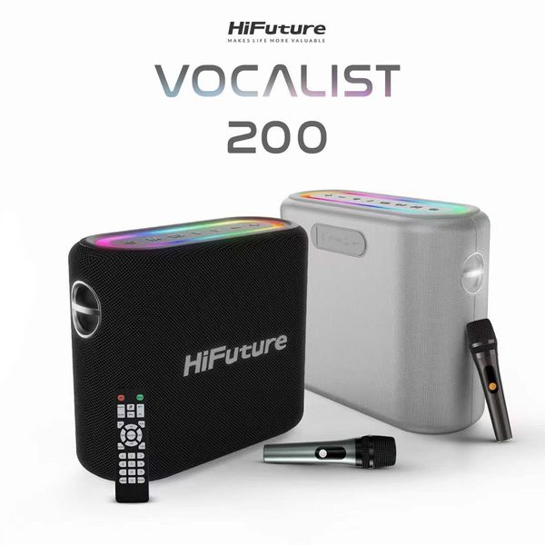 Loa Bluetooth Karaoke HiFuture Vocalist 200 (100W, kèm 2 Micro ...