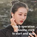  Tai nghe không dây Baseus Encok True Wireless Earphones W04/ W04 Pro (TWS, Wireless charger, Earbuds Mini, New Model 2020) 