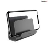 Bộ đế giữ điện thoại dán tường Baseus Wall Mounted Metal Holder (Aluminum Alloy, Two-phone Holder Stand) 