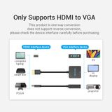  Bộ chuyển đổi HDMI to VGA VENTION ACRBB (Round Cable, with Female Micro USB + Audio Port) 