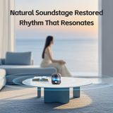  Loa Di Động Pha Lê Bluetooth ROCK Doraemon S58 (Bluetooth v5.3, ≥2H, with Vibrant Ambient Lights, 52mm Full-Range Speaker, Hi-Fi Audio, Crystal Clear Glass, 800mAh, Multiple Playback Modes, HFP, HSP, A2DP, AVRCP) 