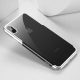  Ốp lưng trong suốt viền si màu Baseus Glitter Case cho iPhone XS/ XR/ XS Max (Hard PC, Ultra Thin Luxury Plating Plastic Case) 