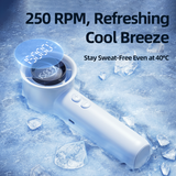  Quạt tích điện mini cầm tay RTAKO X5 High-Speed Cooling Fan (4800mAh, 15000RPM, sạc nhanh 20W, 3 Tốc Độ Quạt) 