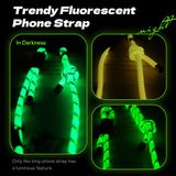  Dây Đeo Điện Thoại Phát Sáng Trong Bóng Tối Đa Năng ROCK 8mm (Length: 800mm) 