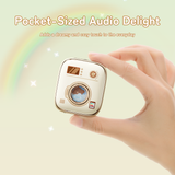  Tai nghe Không Dây TWS ROCK Retro Style New Version (Bluetooth v5.3, 22H, 300mAh Charging Case) 