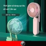  Quạt tích điện mini cầm tay RTAKO XJ-F01 Handheld Fan 1200mAh 