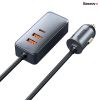  Tẩu sạc nhanh mở rộng 4 Port Baseus Share Together Extention Car Charger 120W (Extention up to 4 Port * 30W, QC/PD/PPS Fast Charging) 