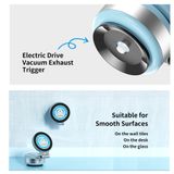  Giá Đỡ Điện Thoại Đa Năng Đế Hút Chân Không Điện ROCK Doraemon Q16 (One-Hand Operation, 40mm two-way extension with 240° angle adjustment, pin 130mAh) 