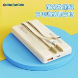  Pin Dự Phòng Crayon Shinchan P206 Fast Charging with Cable 10000mAh 12W (5V/2.4A) 