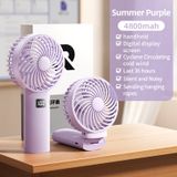  Quạt tuần hoàn tích điện mini cầm tay RTAKO BreezeFlow Y20 Foldable Circulation Fan (4W, 4800mAh, Pin Chờ 36H) 