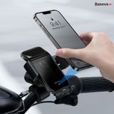  Đế giữ điện thoại cảm biến cho xe ô tô và xe máy Baseus Smart Solar Power Wireless Car Mount Electric Holder 