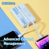  Pin Dự Phòng ROCK Doraemon P92 Dual PD20W 10000mAh Travel Series (Tích Hợp Cáp Type-C và Lightning, Doraemon Authentic Licensed) 