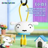  Cáp Sạc Nhanh C to Lightning ROCK Crayon Shinchan Classic Character 27W (3A, 30cm, 480Mbps, 9 Cái/Hộp) 