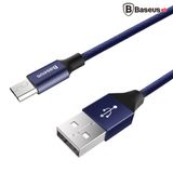  Cáp sạc nhanh, siêu bền Baseus Micro USB Yiven Series cho Smartphone Android Samsung/ Xiaomi/ Oppo/ Asus/ Huawei (2A, Quick charge 3.0) 