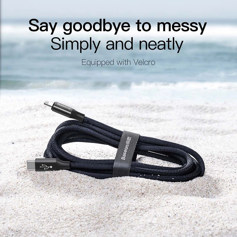  Cáp sạc và truyền dữ liệu Type C - Lightning Baseus Yiven New Series cho iPhone / iPad ( Fast Charging  Data Sync Cable) 
