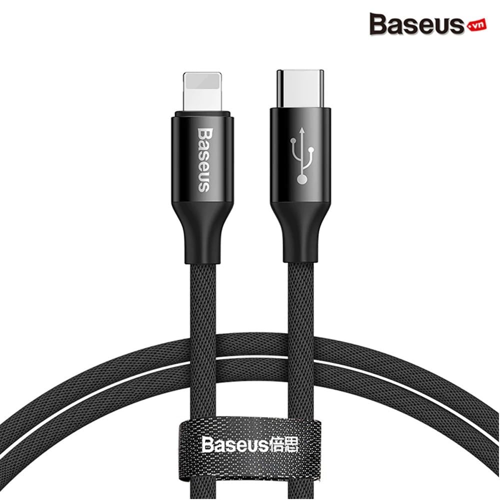  Cáp sạc và truyền dữ liệu Type C - Lightning Baseus Yiven New Series cho iPhone / iPad ( Fast Charging  Data Sync Cable) 
