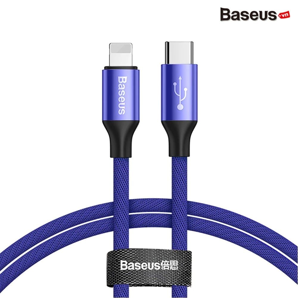  Cáp sạc và truyền dữ liệu Type C - Lightning Baseus Yiven New Series cho iPhone / iPad ( Fast Charging  Data Sync Cable) 