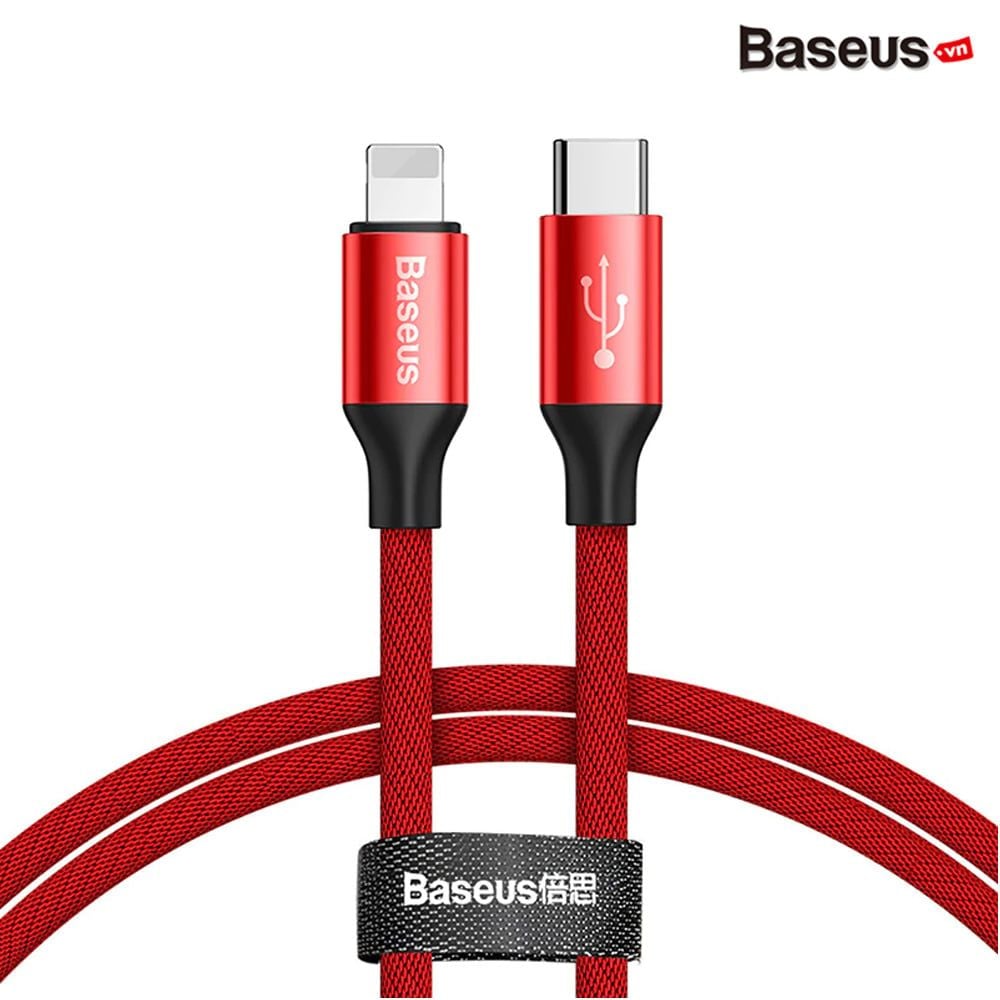  Cáp sạc và truyền dữ liệu Type C - Lightning Baseus Yiven New Series cho iPhone / iPad ( Fast Charging  Data Sync Cable) 