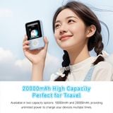  Pin Dự Phòng ROCK Doraemon P95/P99 10000mAh/20000mAh 22.5W (with Built-in Type-C + Lightning Cable) 