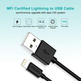  Cáp sạc iPhone MFI CHOETECH IP0027 Fast Charge Lightning Cable 1.8m (Apple MFi Certified, USB-A to Lightning Fast Charge & Data Cable) 