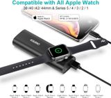  Pin sạc dự phòng cho Apple Watch Choetech T315 MFi 5000mAh 2in1 Power Bank (MFi Certified For Apple Watch/iPhone) 