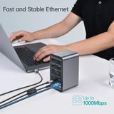  Hub chuyển đa năng Choetech M21 USB-C Docking Station  15 in 1 