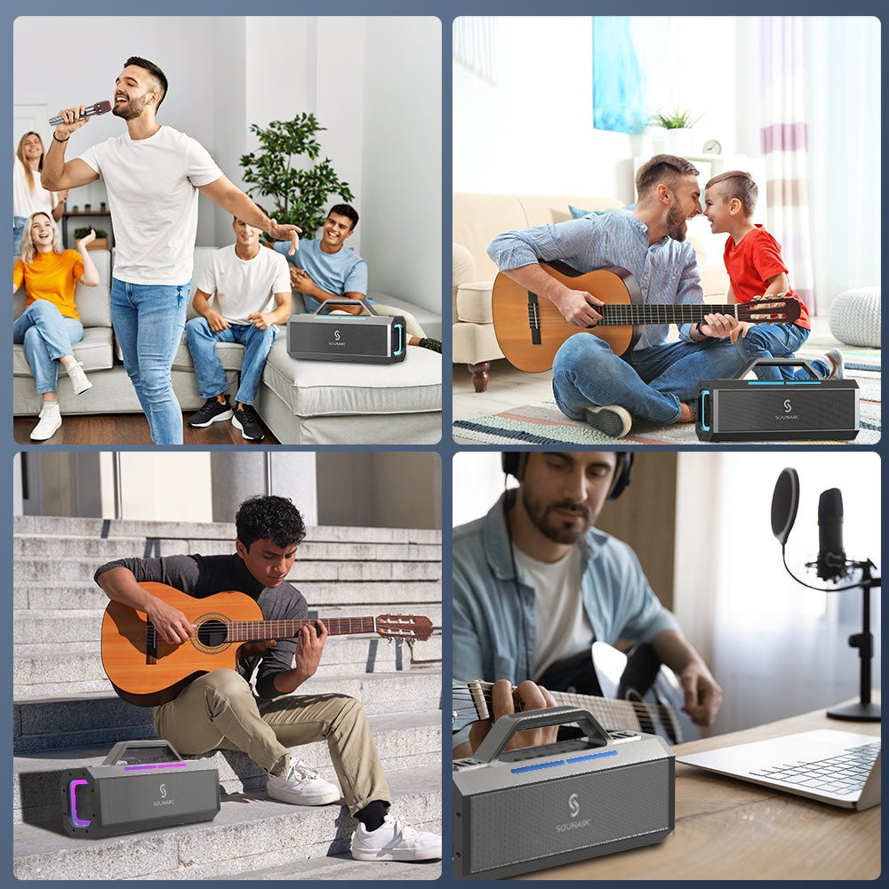 chube Loa SOUNARC K1 Karaoke Party Speaker kháng nước IPX6