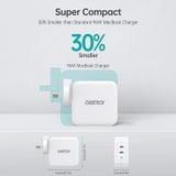  Củ sạc nhanh 2 cổng Type C Choetech PD6008 GaN Charger PD100W (Dual Type C Quick Charger) 