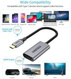  Cáp chuyển Type C to HDMI 2.0 Choetech H12 4K Adapter (USB-C to HDMI 4K@60Hz Adapter for Macbook/Laptop, iPad Pro/Tablet, Smartphone) 