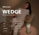  Loa không dây tích hợp đèn ngủ/đọc sách HiFuture Wedge 40W (360° Surround, Ambient/Reading Light, Bluetooth 5.3, Portable Speaker) 