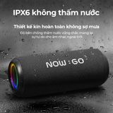  Loa Bluetooth di động NowGo F6 Ultra Bass 20W (Bluetooth v5.3, 20H, 4000mAh) 