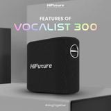  Loa Bluetooth Karaoke HiFuture Vocalist 300 (150W, kèm 2 Micro, Remote Control) 