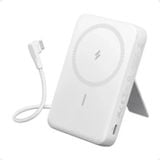  Pin Dự Phòng Từ Tính Kiêm Sạc Không Dây Qi Kèm Cáp Type-C ANKER Zolo A1685 10000mAh 30W (With Stand, Sạc Không Dây 7.5W) 