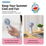  Quạt Cầm Tay Mini ROCK Doraemon Air Bubble Mini Handheld Fan 