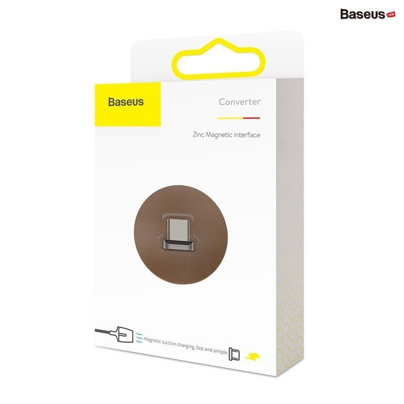  Đầu nam châm dùng cho Cáp sạc từ tính Baseus Zinc Magnetic Cable Series 2 (Type C/ Micro USB/ Lightning Magnetic Adaptor/ Connector) 