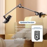  Đế giữ Điện thoại - iPad dạng kẹp RTAKO ZM-050 360°Dual Turbo Auto-Lock Lazy Bracket (Up to 13 inch) 