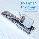  Pin Dự Phòng ROCK Y11 Mini Series with Cable 20000mAh 22.5W 