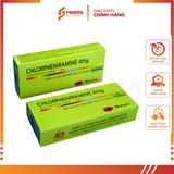  CLOPHENIRAMINE – KHÁNG HISTAMIN, KHÁNG DỊ ỨNG – MEKOPHAR [VIỆT NAM] – 5 VỈ X 20 VIÊN 